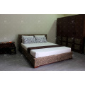 Natural Water Hyacinth Bed Simple Design for Bedroom Furniture